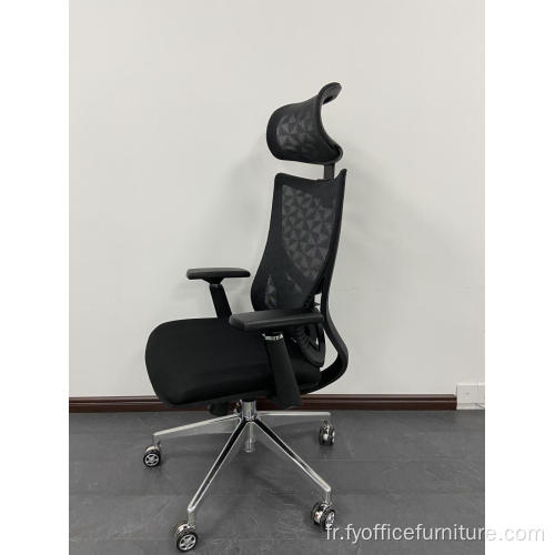 Prix ​​de gros Fauteuil de direction de bureau inclinable ergonomique en maille